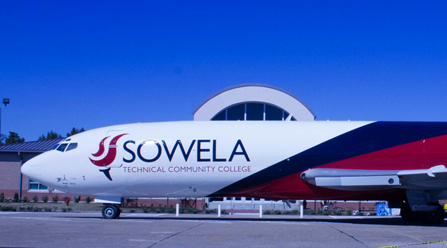 SOWELA Plane at Chennault International Airport
