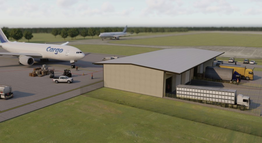 New Air Cargo Facility Available for Lease on Central U.S. Gulf Coast
