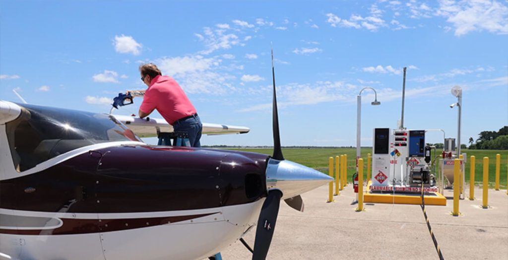 Self service banner Self service AVgas fuel for pilots