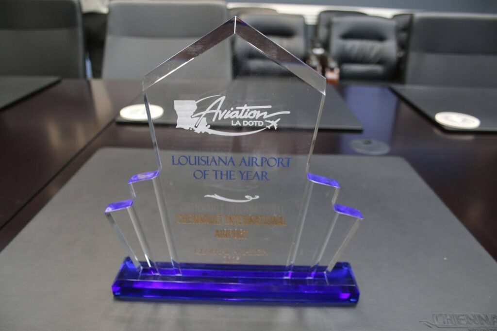 Louisiana airport of the year award